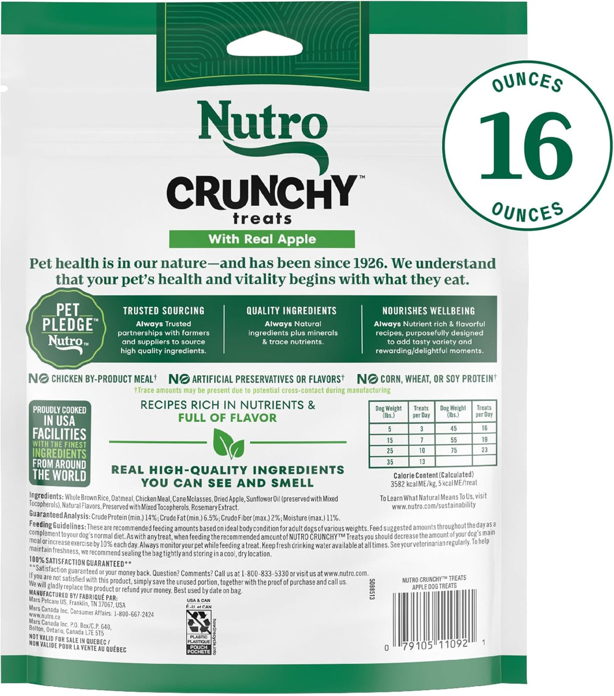 Crunchy Dog Treats with Real Mixed Berries, 16 oz