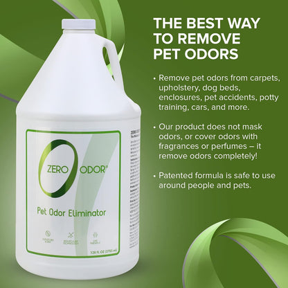 Pet Odor Eliminator Spray for Dog & Cat Urine, Carpet Deodorizer