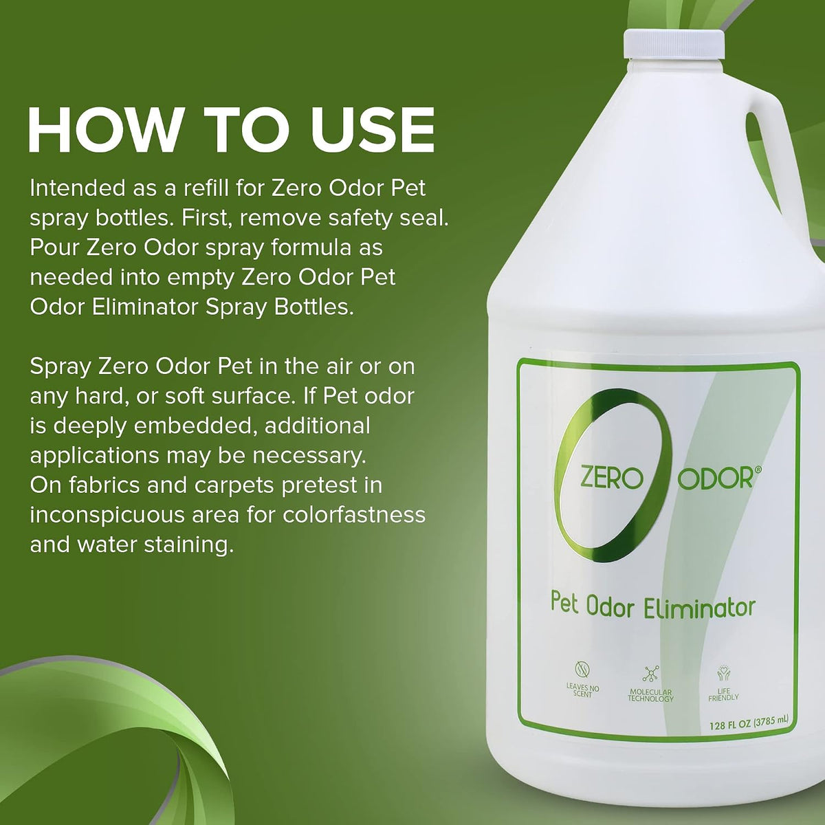 Pet Odor Eliminator Spray for Dog & Cat Urine, Carpet Deodorizer