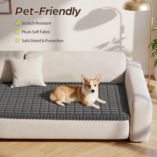 Non-Slip Dog Couch Covers for Sofa 27.6" x 59"