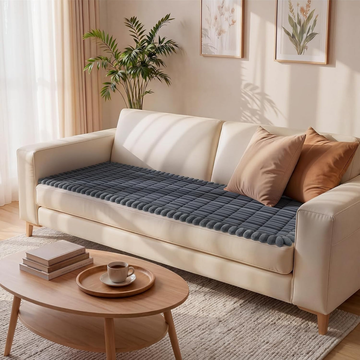 Non-Slip Dog Couch Covers for Sofa 27.6" x 59"
