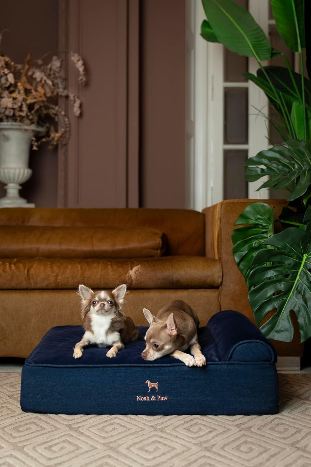 XL Dog Bed, 45x35x9.1 Inch, Orthopedic Large Dog Beds, Eggshell Memory Foam Infused with Cooling Gel, Water Resistant, Machine Washable, Includes Inner Cover