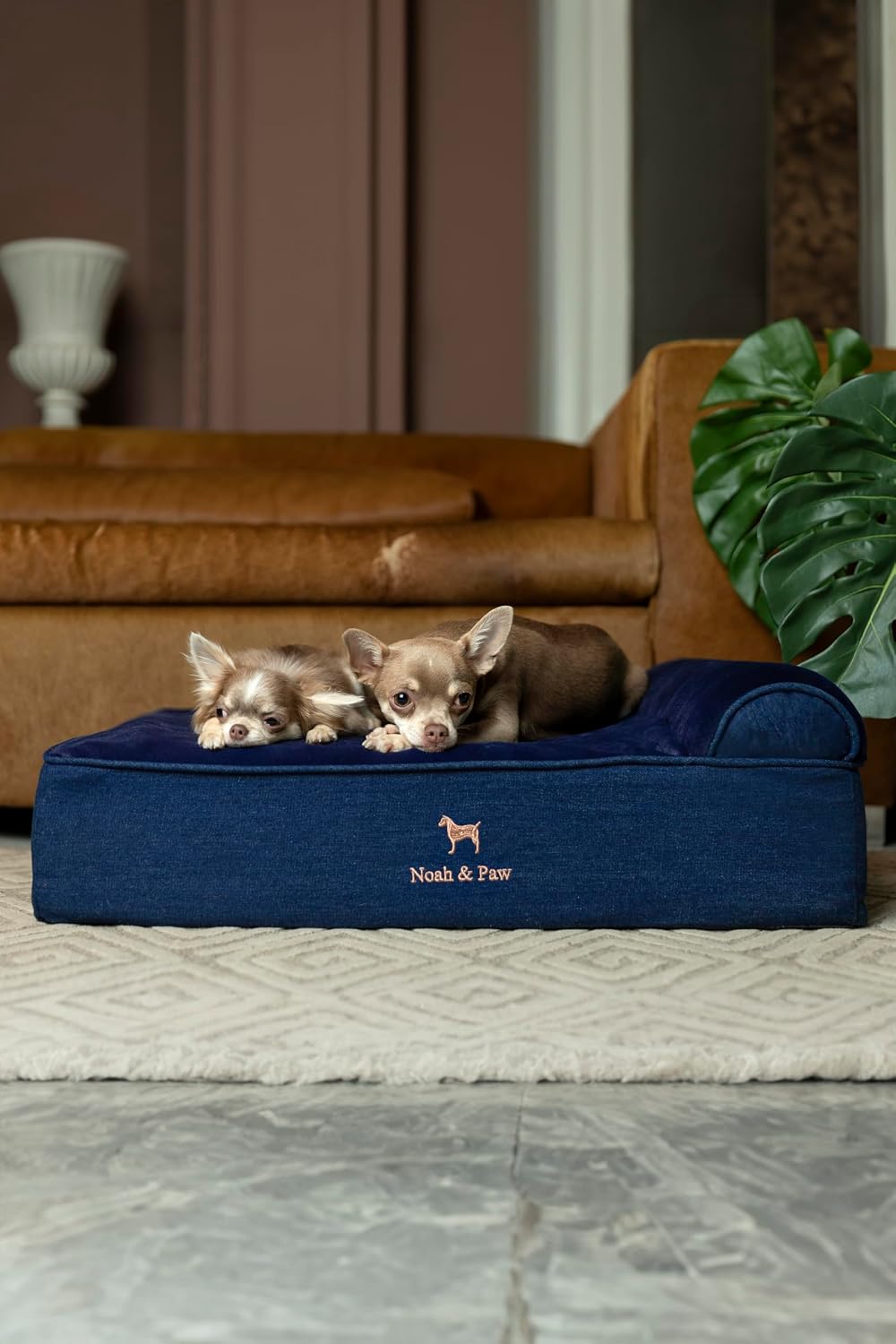 XL Dog Bed, 45x35x9.1 Inch, Orthopedic Large Dog Beds, Eggshell Memory Foam Infused with Cooling Gel, Water Resistant, Machine Washable, Includes Inner Cover