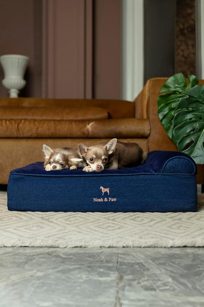 XL Dog Bed, 45x35x9.1 Inch, Orthopedic Large Dog Beds, Eggshell Memory Foam Infused with Cooling Gel, Water Resistant, Machine Washable, Includes Inner Cover