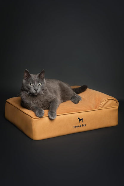 XL Dog Bed, 45x35x9.1 Inch, Orthopedic Large Dog Beds, Eggshell Memory Foam Infused with Cooling Gel, Water Resistant, Machine Washable, Includes Inner Cover