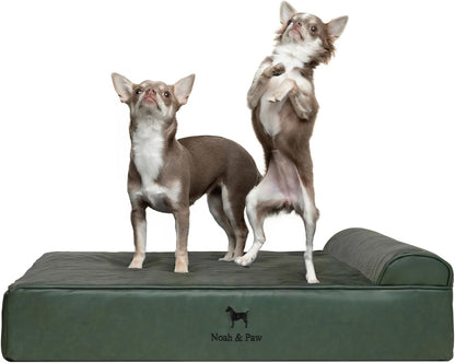 XL Dog Bed, 45x35x9.1 Inch, Orthopedic Large Dog Beds, Eggshell Memory Foam Infused with Cooling Gel, Water Resistant, Machine Washable, Includes Inner Cover