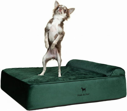 XL Dog Bed, 45x35x9.1 Inch, Orthopedic Large Dog Beds, Eggshell Memory Foam Infused with Cooling Gel, Water Resistant, Machine Washable, Includes Inner Cover