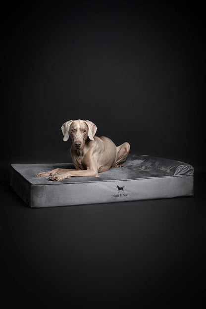 XL Dog Bed, 45x35x9.1 Inch, Orthopedic Large Dog Beds, Eggshell Memory Foam Infused with Cooling Gel, Water Resistant, Machine Washable, Includes Inner Cover