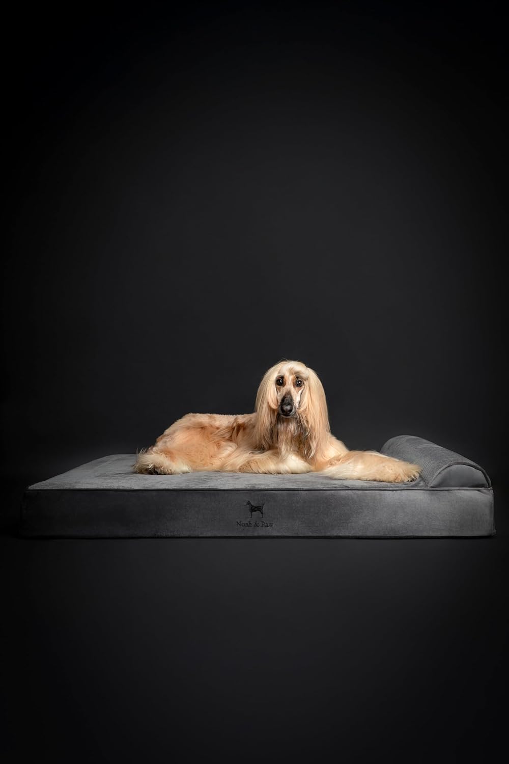 XL Dog Bed, 45x35x9.1 Inch, Orthopedic Large Dog Beds, Eggshell Memory Foam Infused with Cooling Gel, Water Resistant, Machine Washable, Includes Inner Cover