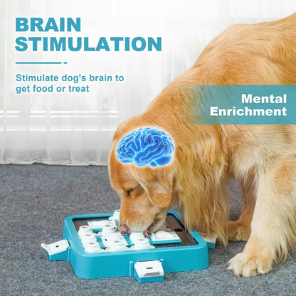 Dog Puzzle Toy Large Size - Adjustable Levels Food & Treat Game