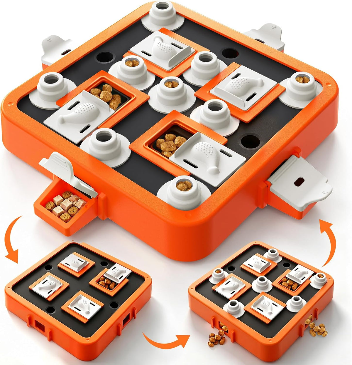 Dog Puzzle Toy Large Size - Adjustable Levels Food & Treat Game