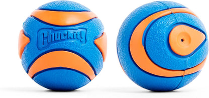! Ultra Ball Dog Toy, Durable Rubber, Medium 2.5-in, 2 Pack