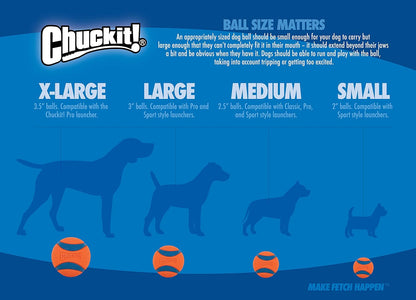 ! Ultra Ball Dog Toy, Durable Rubber, Medium 2.5-in, 2 Pack
