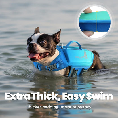 Dog Life Vest High Buoyancy Dog Swim Vest, M, Pink