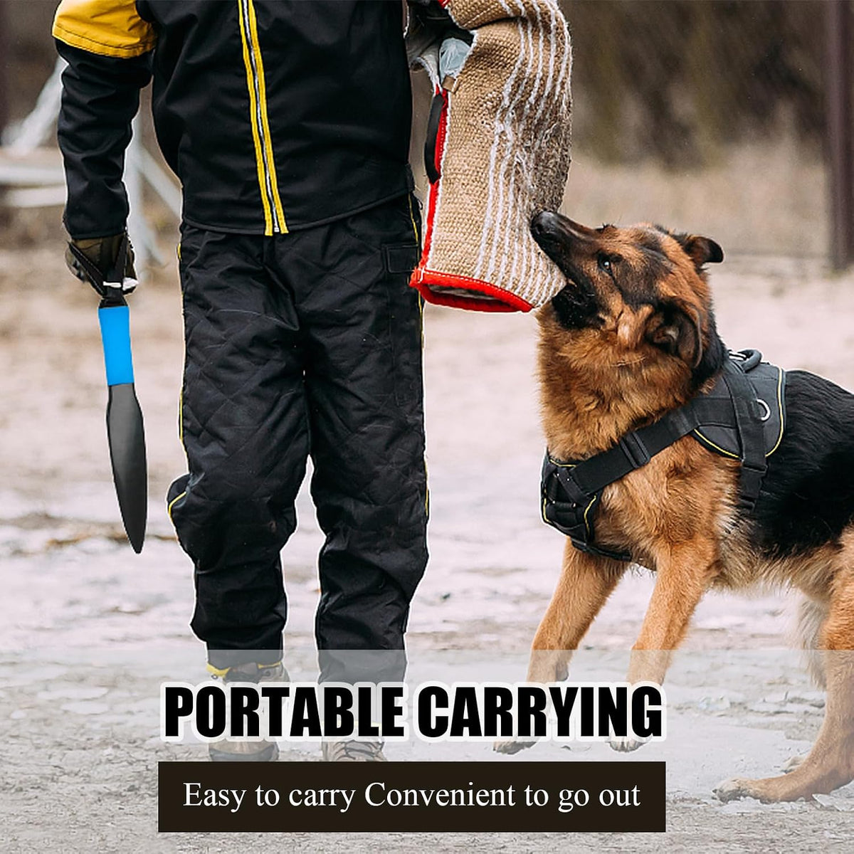 2 Pack Dog Break Stick No Bite Dog Fight Stopper for Training