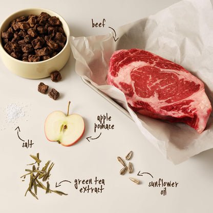 Full Moon® Pure Protein Air Dried Dog Food Ranch Raised Beef Recipe 1lb