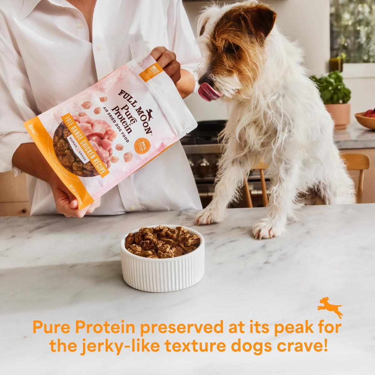Full Moon® Pure Protein Air Dried Dog Food Ranch Raised Beef Recipe 1lb