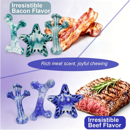 Dog Toys for Aggressive Chewers, 3-Pack Tough Dog Chew Toys