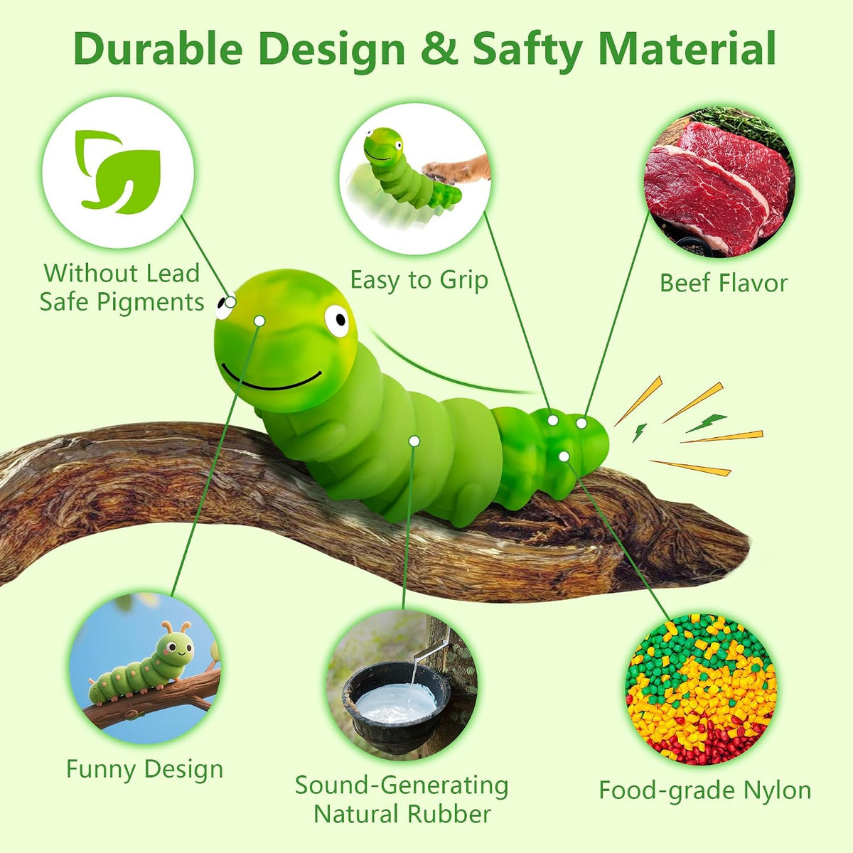 Indestructible Dog Toys for Aggressive Chewers, Tough Toy