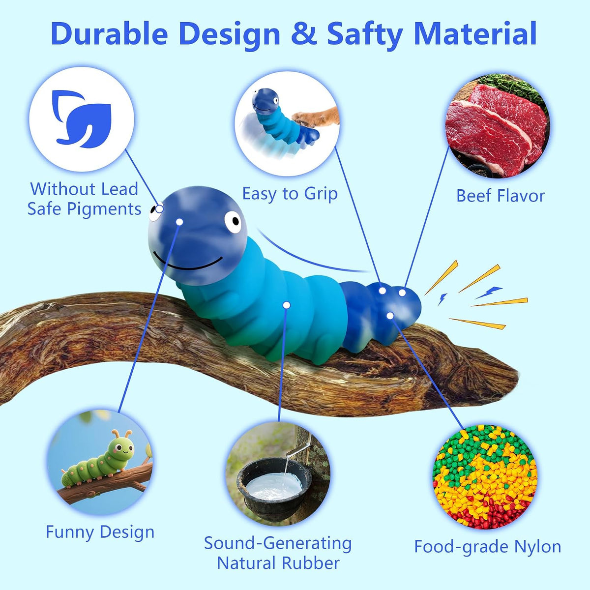 Indestructible Dog Toys for Aggressive Chewers, Tough Toy