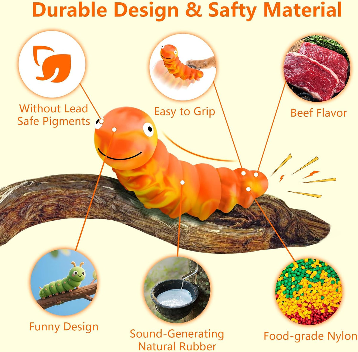 Indestructible Dog Toys for Aggressive Chewers, Tough Toy