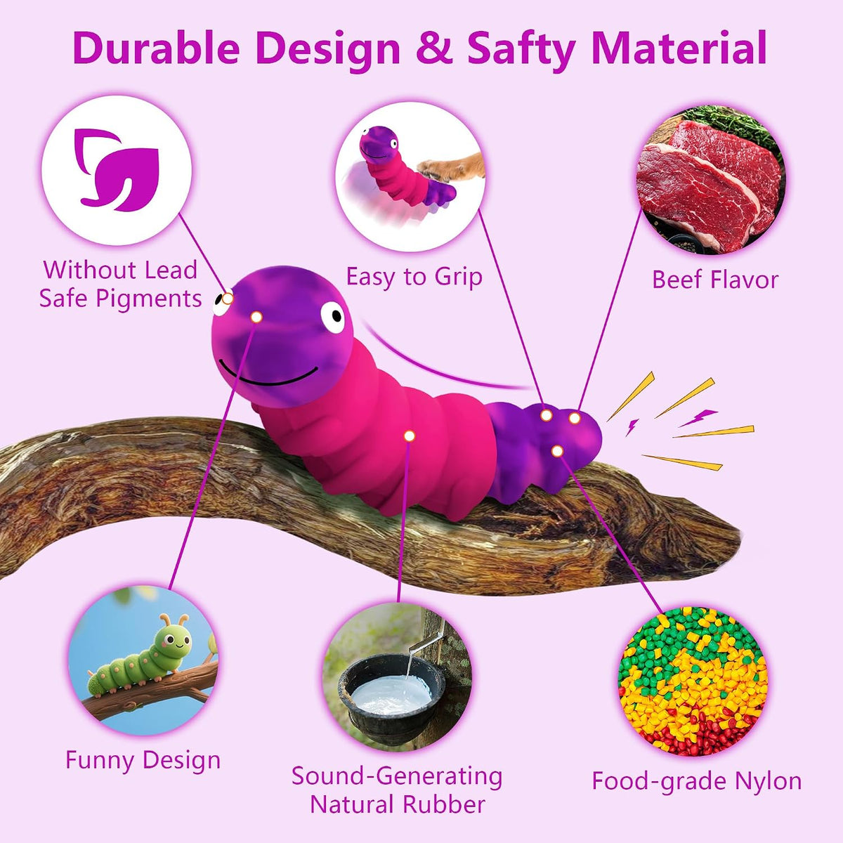 Indestructible Dog Toys for Aggressive Chewers, Tough Toy