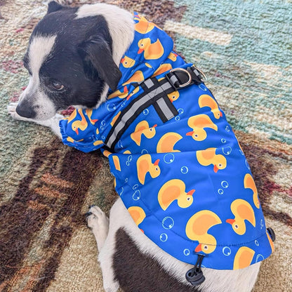 Dog Raincoats for Medium Dogs, Waterproof Rain Jacket with Hood