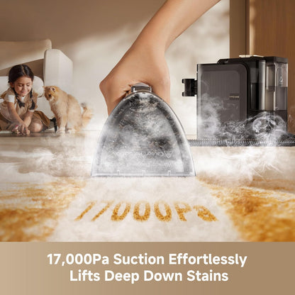 N20 Steam Carpet Cleaner Machine with Steam & Hot Water Wash