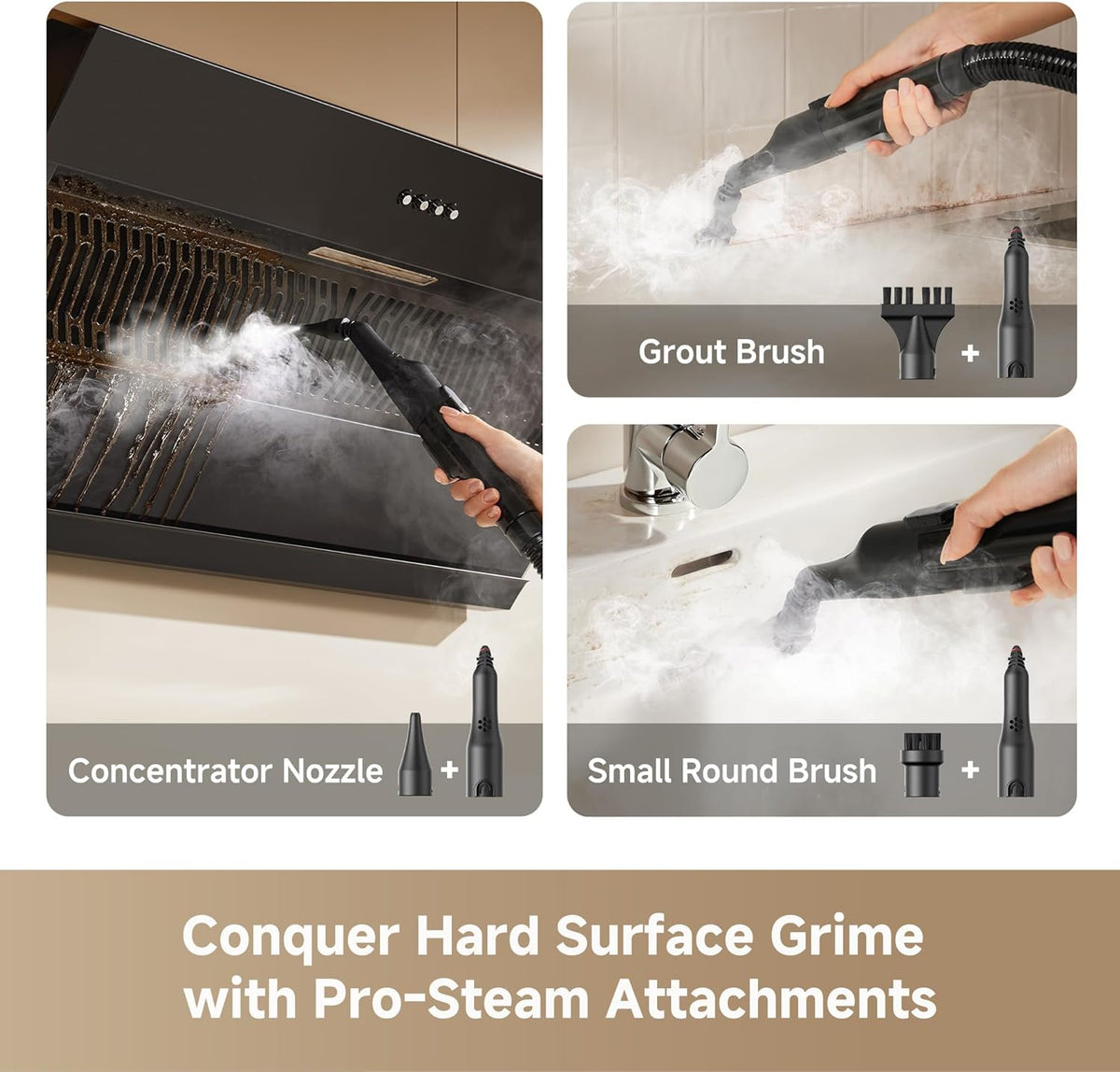 N20 Steam Carpet Cleaner Machine with Steam & Hot Water Wash