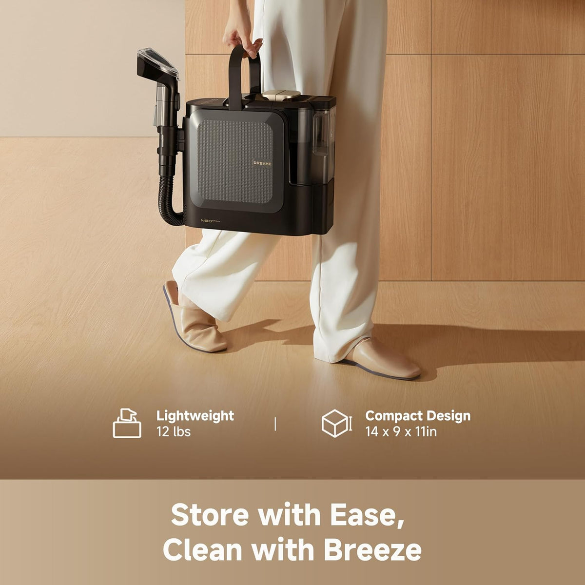 N20 Steam Carpet Cleaner Machine with Steam & Hot Water Wash