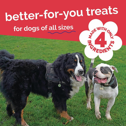 Whole Jerky Dog Treats, Grilled Bison & Apple Flavor, 5oz
