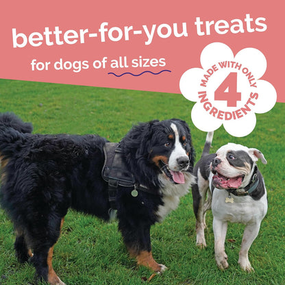 Whole Jerky Dog Treats, Grilled Bison & Apple Flavor, 5oz