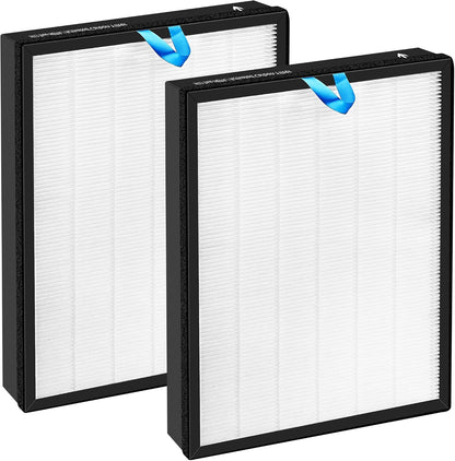 Vital 200S Pet Allergy Replacement Filter for LEVOIT 200S and Vital 200S-P Air Purifier, 3-in-1 Filter, Activated Carbon Filter,Replaces Vital 200S-RF-PA, 2 Packs, Yellow
