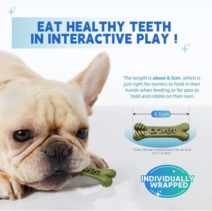Dog Dental Chews, Plaque and Tartar Control, Fresh Breath, 7 Sticks