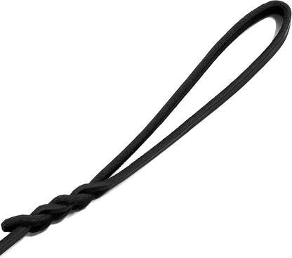 Leather Dog Leash 6ft x 3/4 inch Heavy Duty Training Leash