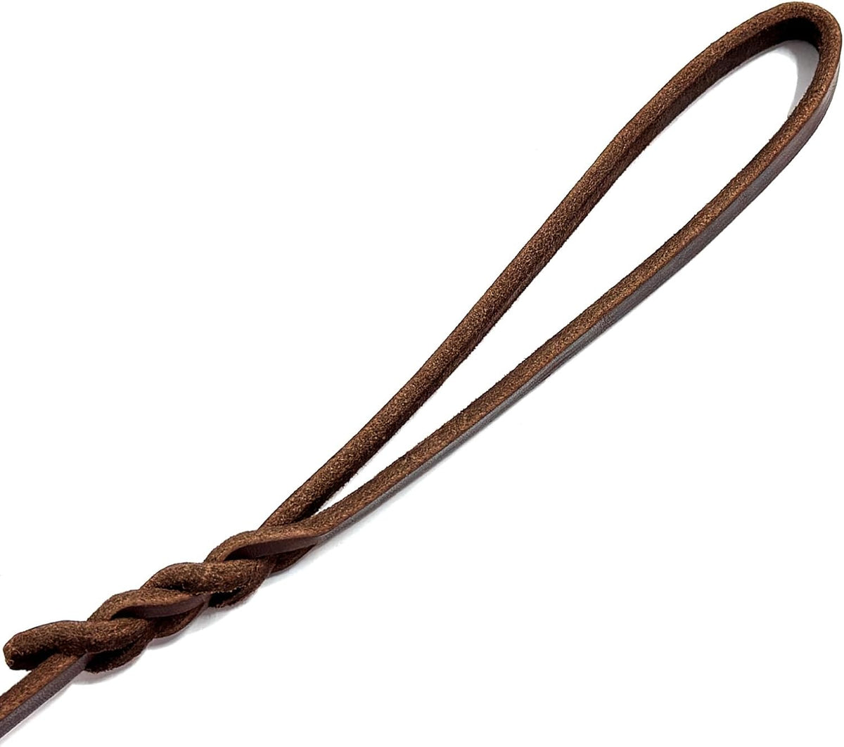 Leather Dog Leash 6ft x 3/4 inch Heavy Duty Training Leash