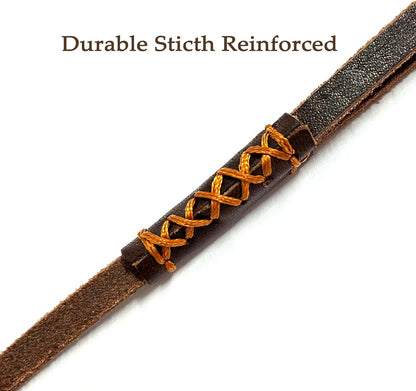 Leather Dog Leash 6ft x 3/4 inch Heavy Duty Training Leash