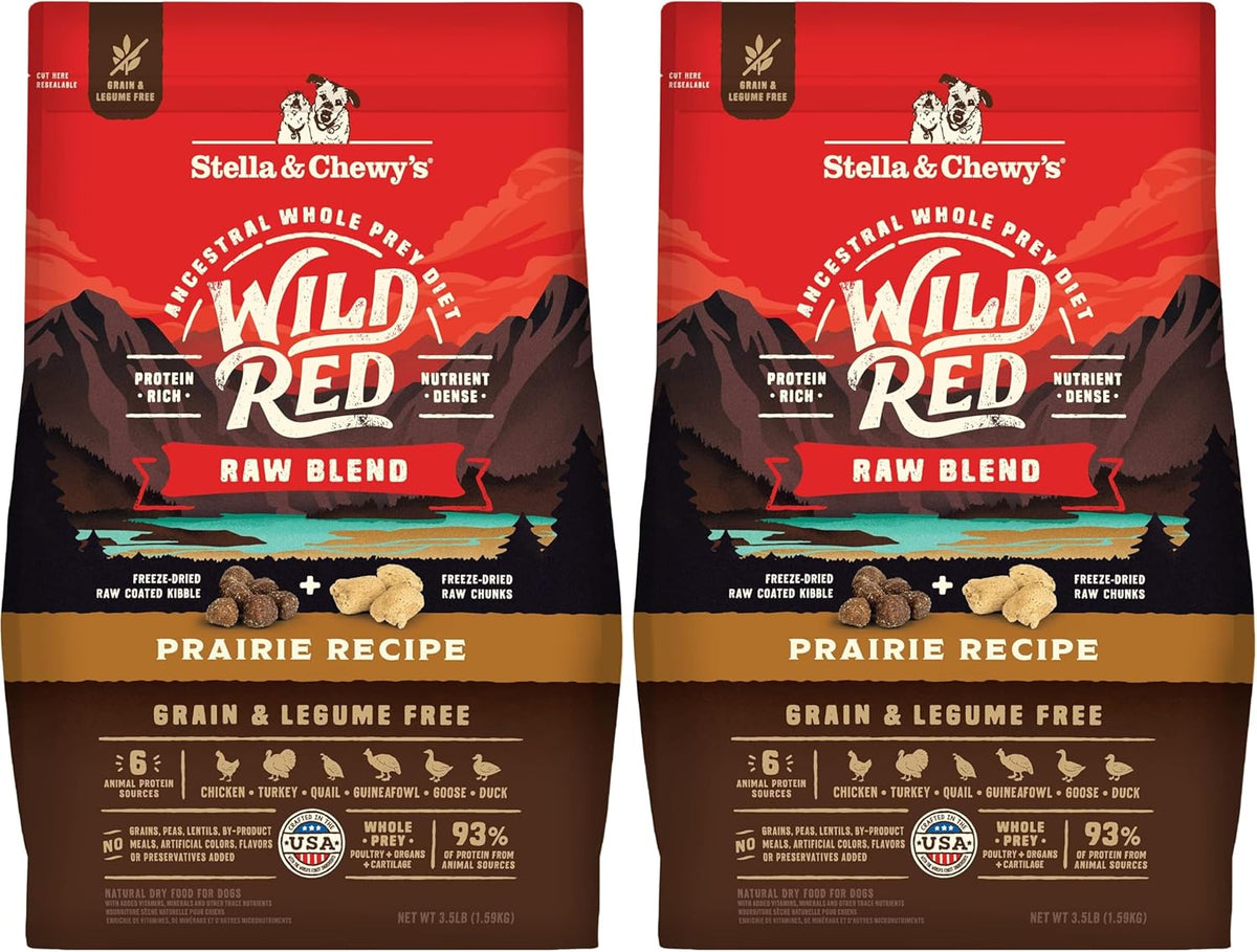 Wild Red Coated GF Prairie Dry Dog Food, 3.5 lb