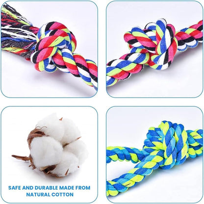 Dog Rope Toys for Large Breed Aggressive Chewers, Tough Chew Dog Toys