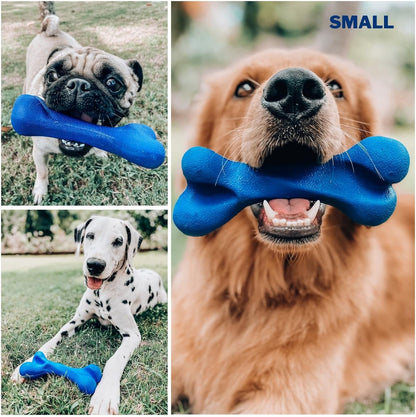 SuperChewer Tough Tug-of-War Flying Disc Toy | Lifetime Replacement | Strong Natural Rubber | Great Tug Disc Fetch Toy for Dogs | Ultra Durable Chew Toys for Aggressive Chewers | For All Breeds