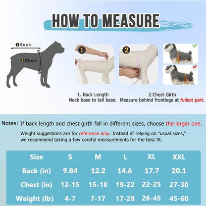 Recovery Suit for Dogs, Onesie Spay Neuter Surgery Suit Female Male