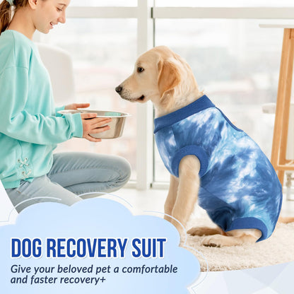 Recovery Suit for Dogs, Onesie Spay Neuter Surgery Suit Female Male
