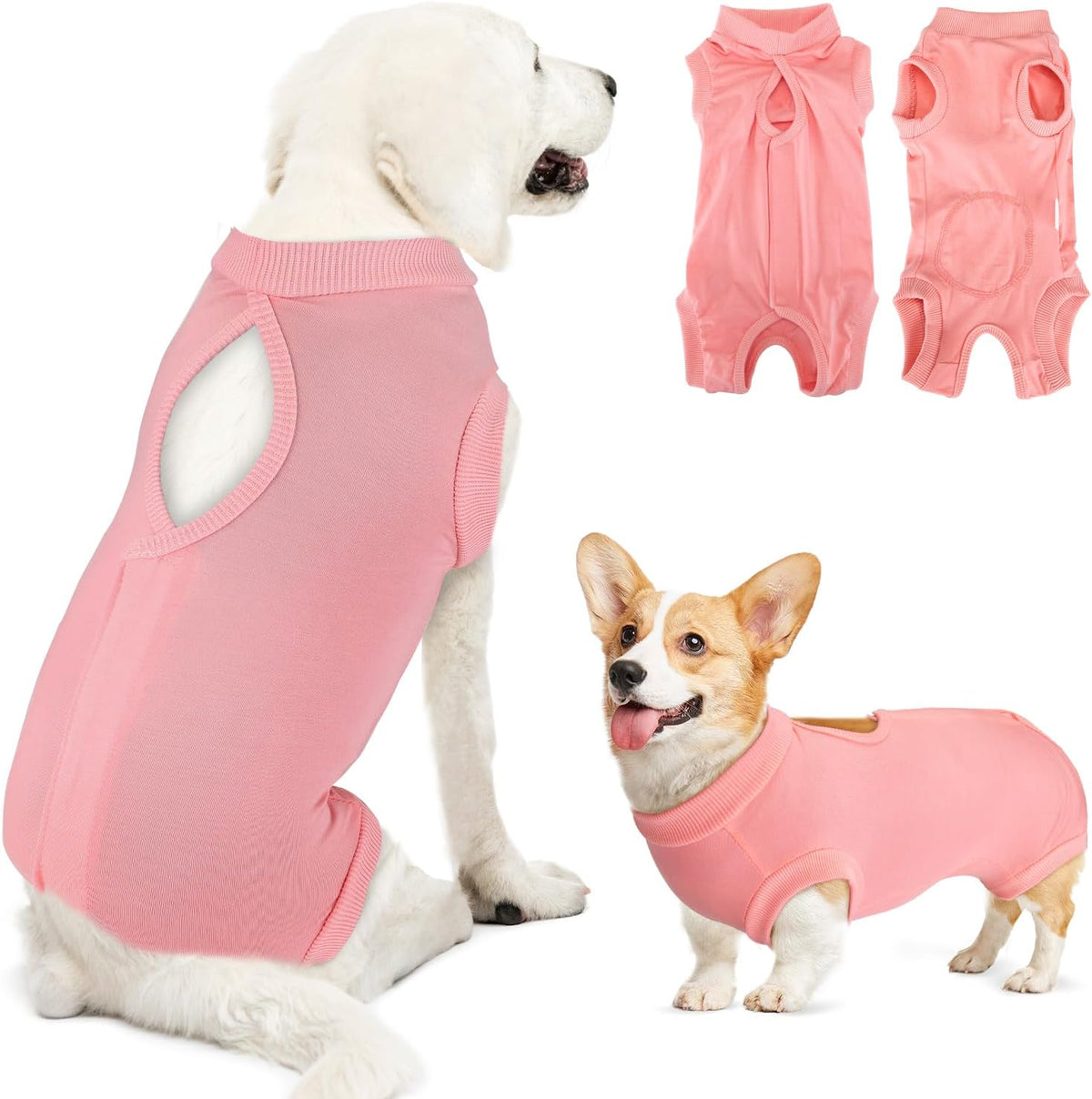 Recovery Suit for Dogs, Onesie Spay Neuter Surgery Suit Female Male