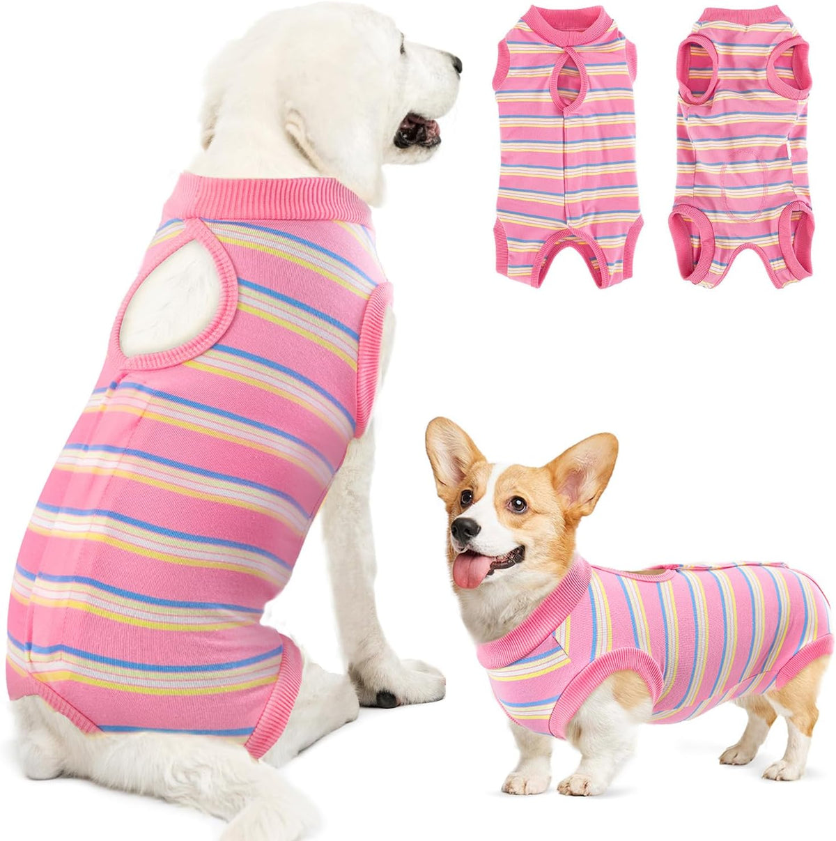 Recovery Suit for Dogs, Onesie Spay Neuter Surgery Suit Female Male