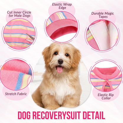 Recovery Suit for Dogs, Onesie Spay Neuter Surgery Suit Female Male