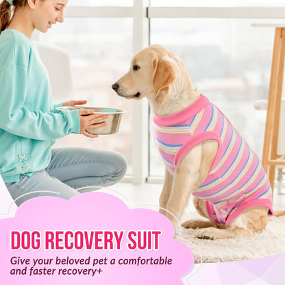 Recovery Suit for Dogs, Onesie Spay Neuter Surgery Suit Female Male