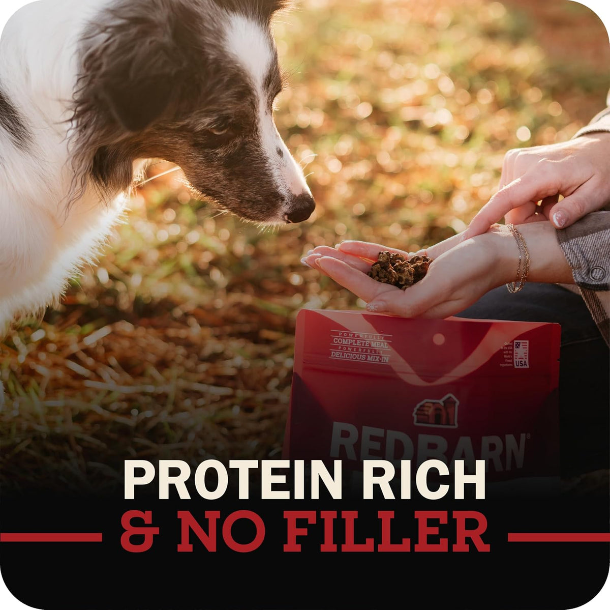 Air Dried Powerfood High Protein Beef Recipe, Made in USA, 2 lb