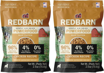 Air Dried Powerfood High Protein Beef Recipe, Made in USA, 2 lb