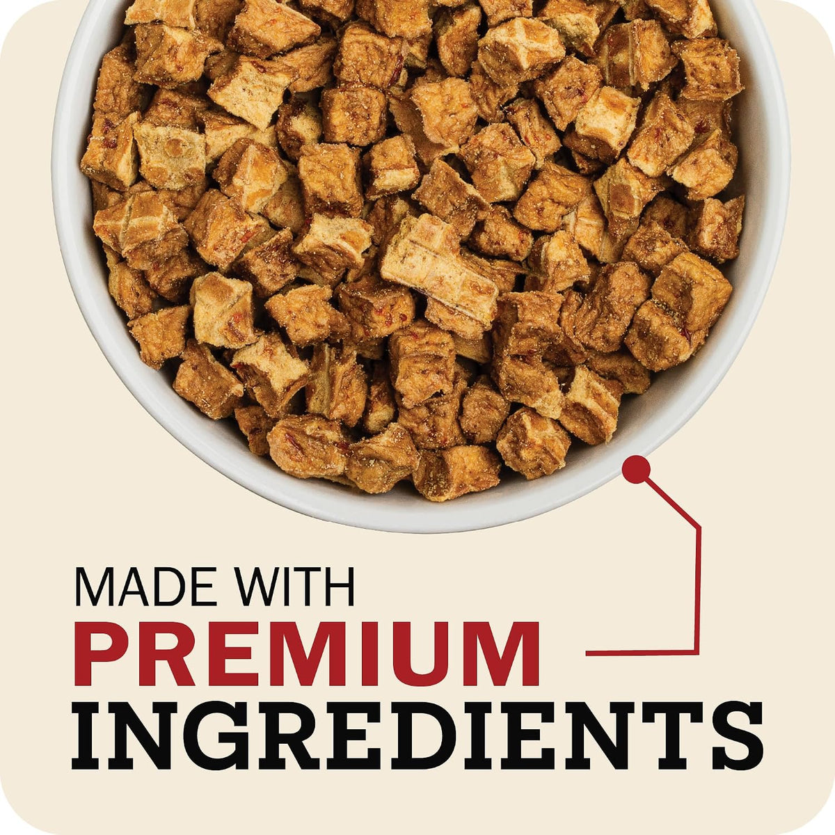 Air Dried Powerfood High Protein Beef Recipe, Made in USA, 2 lb