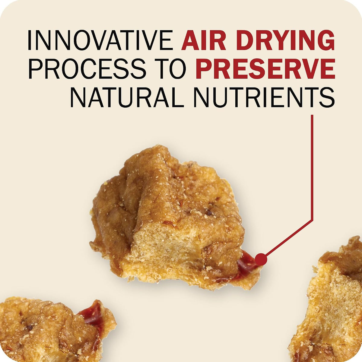 Air Dried Powerfood High Protein Beef Recipe, Made in USA, 2 lb